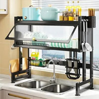 منظم أطباق 3 طبقات